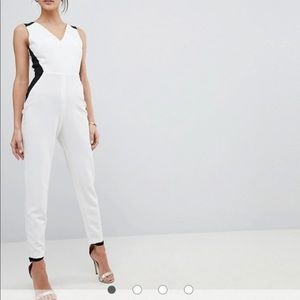 NWT ASOS Tailored Jumpsuit w Contrast Panels